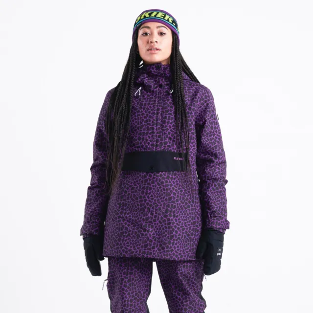 Planks Women's Overstoke Anorak Ladies Waterproof Zip Hooded Winter Ski Jacket
