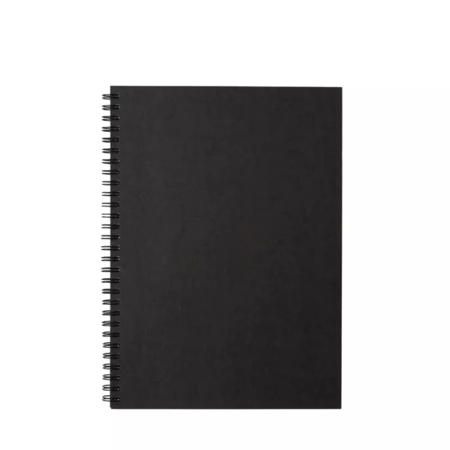 MUJI Double ring notebook Plain B5 Dark gray 80 sheets