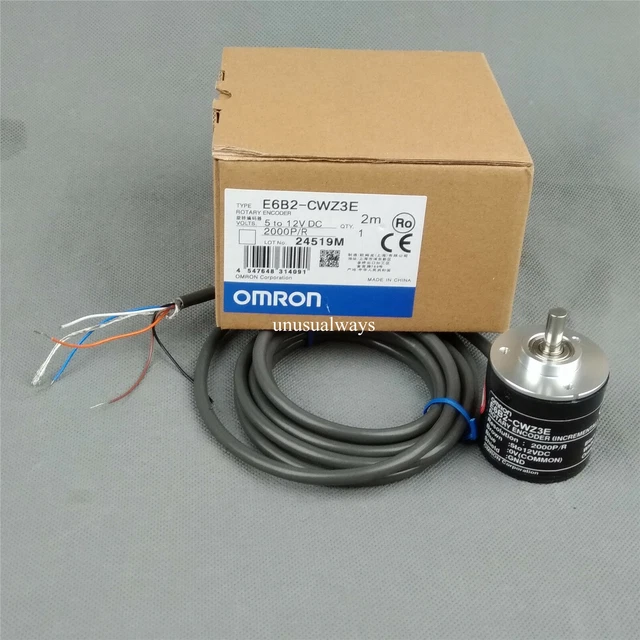 1PCS OMRON 2000P Incremental Rotary Encoder 2000p/r E6B2-CWZ3E Volt Output