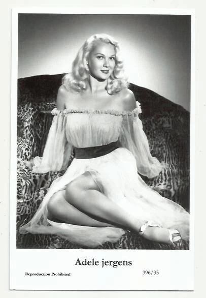 (Bx24) Adele Jergens Swiftsure Photo Postcard (396/35) Filmstar Pin Up Glamor