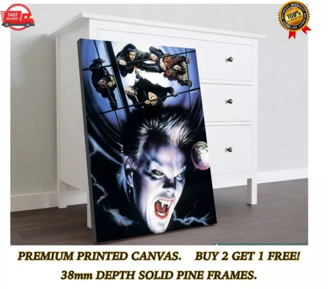 The Lost Boys Classic Movie Large CANVAS Art Print Gift A0 A1 A2 A3 A4