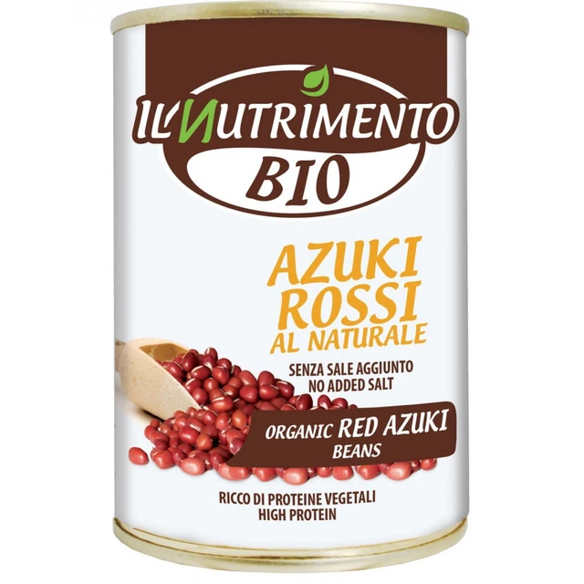 Fagioli Azuchi rossi naturali - 400g Probios  - Italia Spezie®