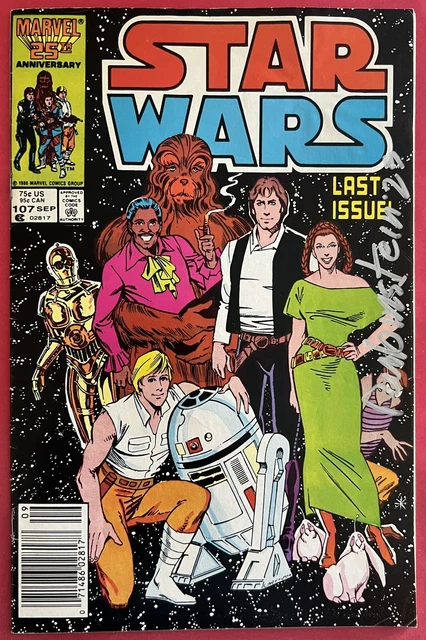 Star Wars (1986) #107 - Signed By Joe Rubenstein Comic Book - From Marvel Comics