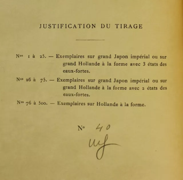 PETRONE "La Matrone d'Ephèse" Ill Louis-Edouard FOURNIER 1/50 Japon + suite 1911 3