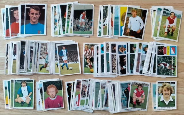 FKS Soccer Stars 1977/78 Album Stickers (251-400) - UNUSED, NEAR MINT CONDITION