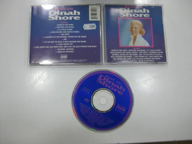 Dinah Shore CD U. S. A. The Best 1991
