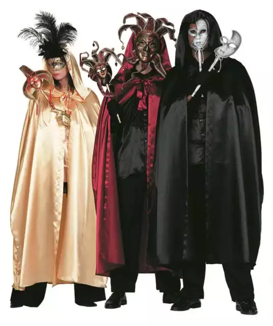 Halloween Umhang Vampir Dracula Cape Cosplay Karneval Henker Gothic Horror Robe