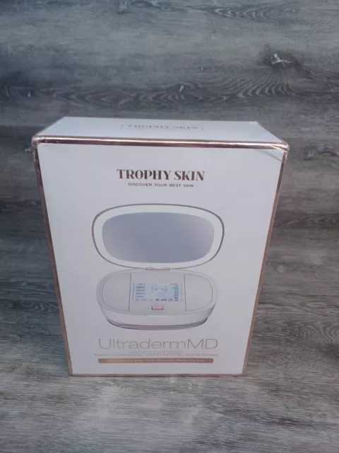 TROPHY SKIN Ultraderm MD Microdermabrasion System Lilac Color 3 In 1 System  New