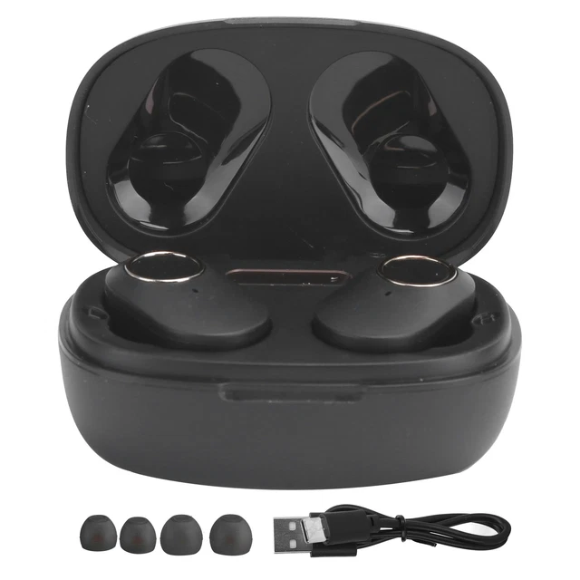 Kabellose Clip-On Ohrhörer Mit Knochenleitung – Offene Ohrhörer, IPX5 Wasserdicht, Bluetooth 5.3, Bis Zu 8h Laufzeit