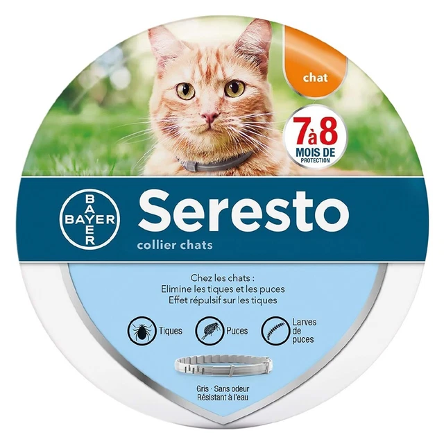 COLLARE ANTIPARASSITARIO 'SERESTO' per gatti - cm. 38