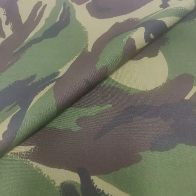 Luxury 100% Cotton Canvas Fabric Craft Material - CAMOUFLAGE