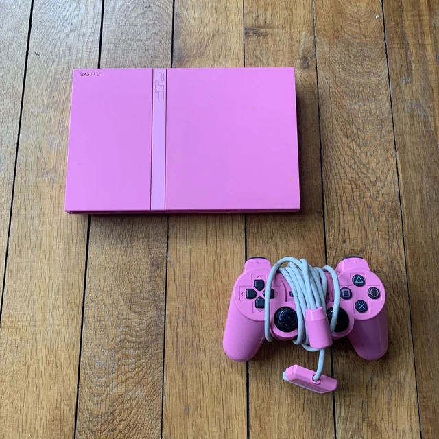 playstation 2 розовая