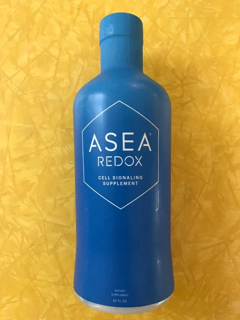 Suplemento de Señalización Celular ASEA Redox 32 oz Agua - ¡Nuevo/Sellado! Exp 12/2023