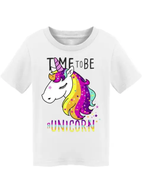 Time To Be A Unicorn! Tee Toddler's -Image by Shutterstock