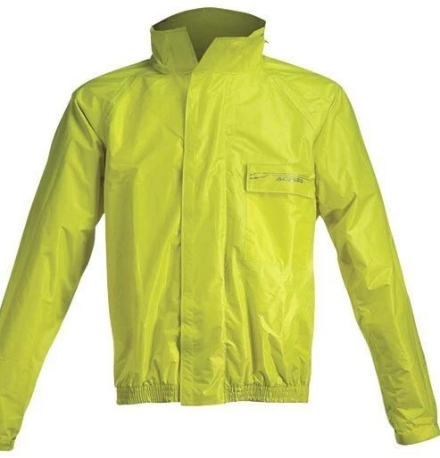 Giacca antipioggia logo Acerbis (giallo/nero, L)