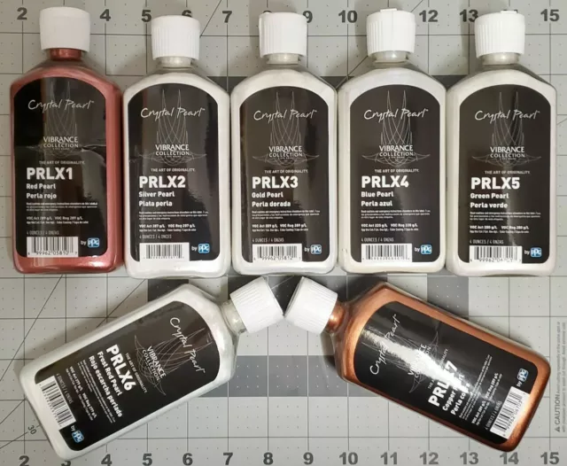 PPG PRLX PEARLS 1 2 3 4 5 6 7 Global Deltron Custom Paint