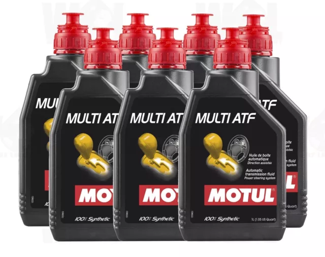 Motul Multi ATF Automatic Transmission Fluid BMW Merc Ford Toyota 1L 105784 7x