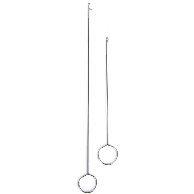 Steel Sewing Loop Turner Hook Sewing Tools Threading Device Fabric Flipper