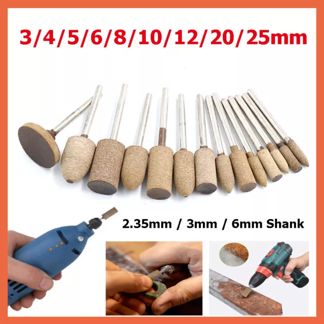 Cowhide Grinding Polishing Head Buffing Brush Tool for Dremel Rotary 3mm-25mm