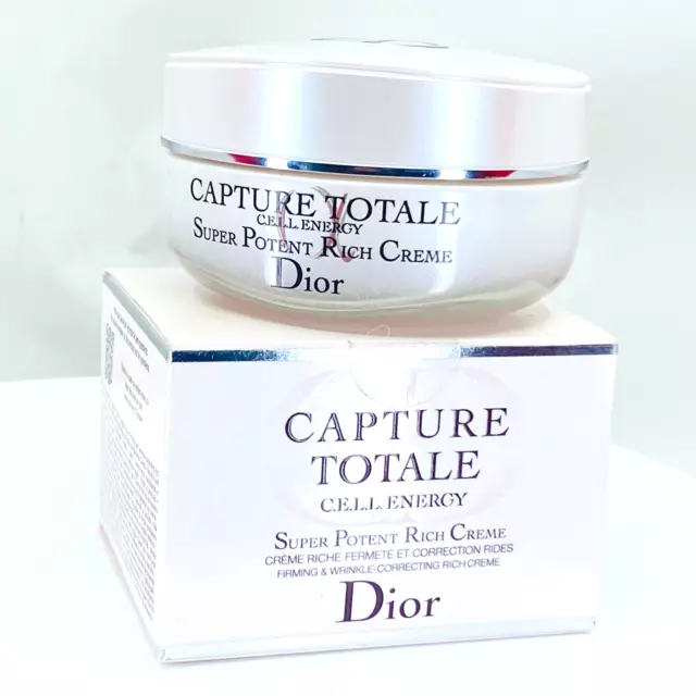 Dior Capture Totale Cell Energy Firming & Wrinkle Correcting RICH  Creme -1.7oz