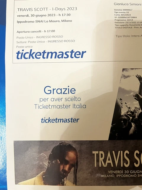 travis scott biglietti milano
