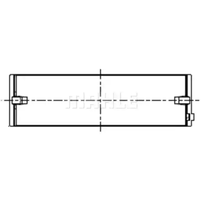 Kurbelwellenlager MAHLE 081 HL 21839 025 für BMW Mini X5 2