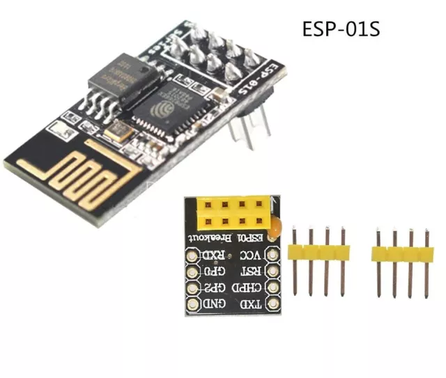 WIFI Wireless Transceiver Module Adapter PCB Board ESP8266 ESP-01S Serial