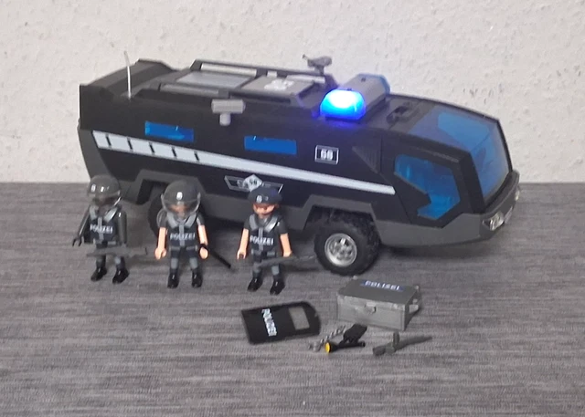 PLAYMOBIL CAMIÓN SEK 5564 con Luz y Sonido City Action a POLICÍA