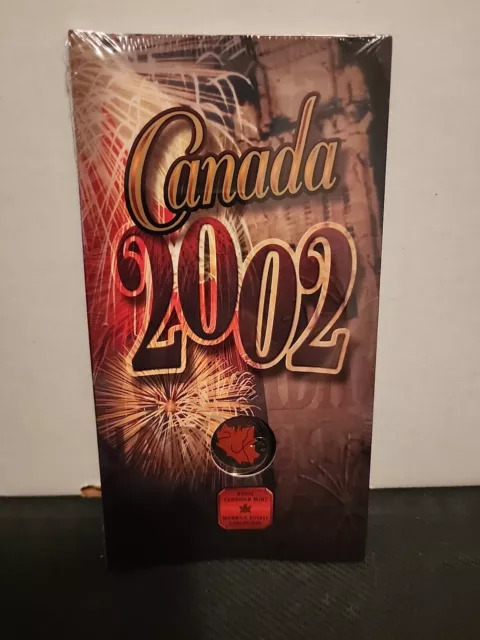 2002 Canada Commemorative 25c Coloured Quarter Uncirculated Royal Canadian Mint