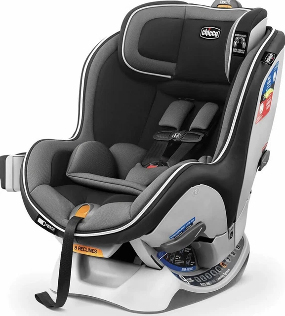 New Chicco NextFit Zip Convertible Car Seat in Carbon New, Open Box
