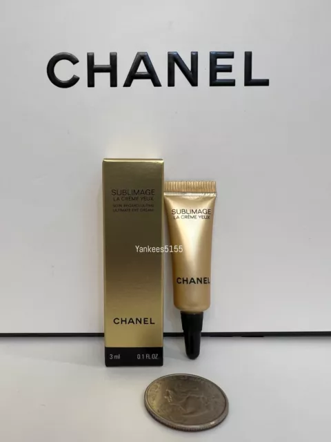 Chanel Sublimage La Creme Yeux Ultimate Regenerating Eye Cream 3ml 0.1oz x  2 Set