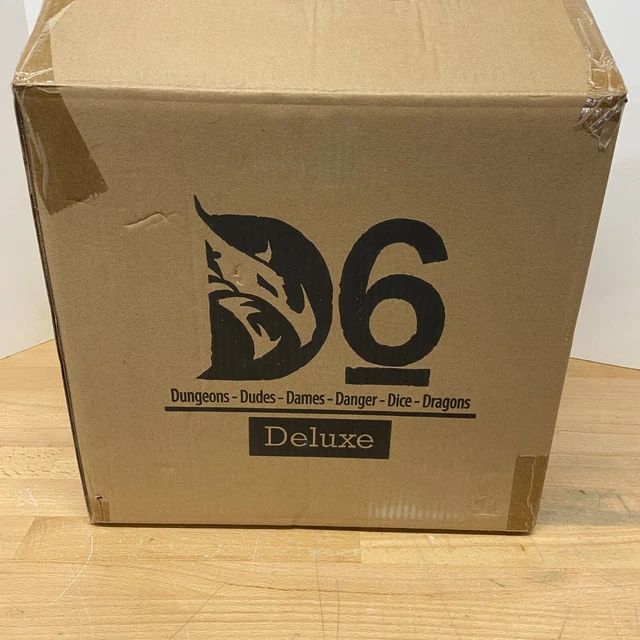 D6 DLX ED. Kickstarter (Dungeons Dudes Dames Danger Dice Dragons) + Adv