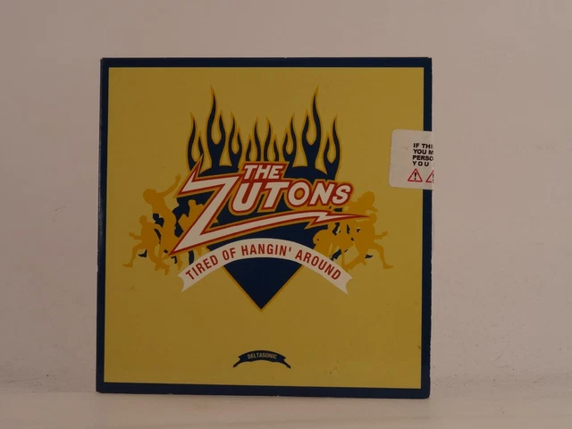 THE ZUTONS TIRED OF HANGIN' AROUND (495) 11 Track Promo CD Album