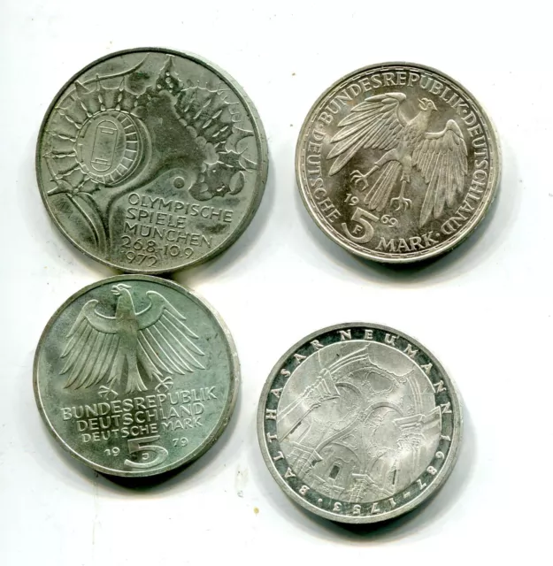 4 x sil coins n01