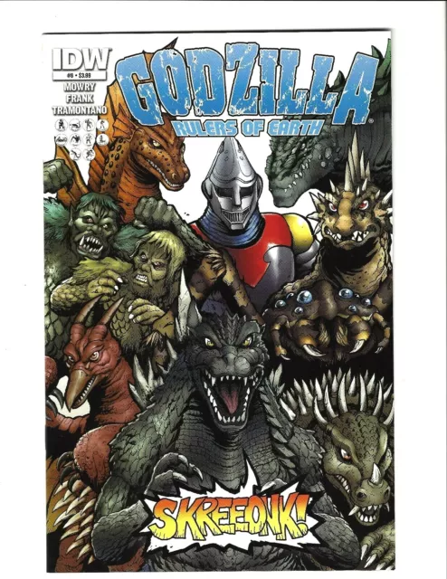 Godzilla Rulers Of Earth #8 Jan 2014 Cover By Matt Frank 10.0 Gem Mint Perfect!