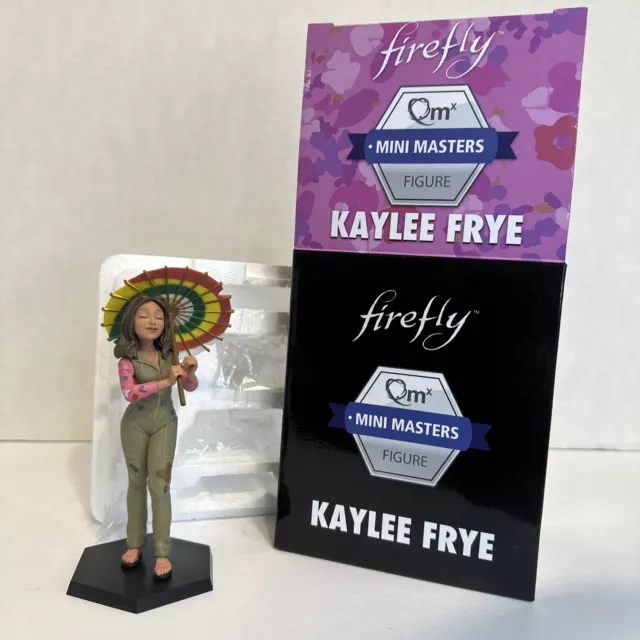 Firefly Serenity Kaylee Frye w Parasol Mini Master Figure Qmx Little Damn Heroes