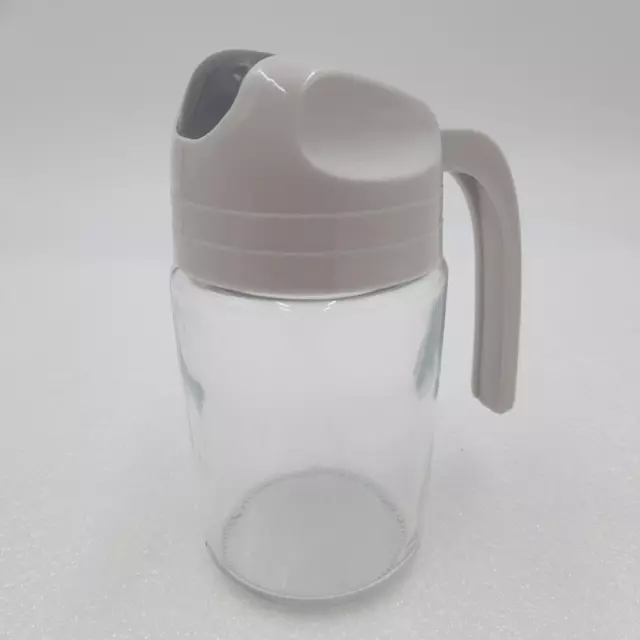 Baomasir Ölspender Auto Flip Olivenöl Glasflasche auslaufsicherer Gewürzbehälter