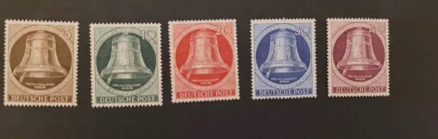 briefmarken berlin postfrisch 1951 "Freiheitsglocke (I)"