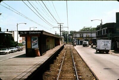 (1979) Illinois Central (IC) 79th St. Station, Chatham, IL - Original 35mm Slide