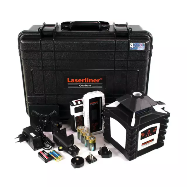 Laserliner QUADRUM 410 S 410S AUTOMATIC ROTARY LASER