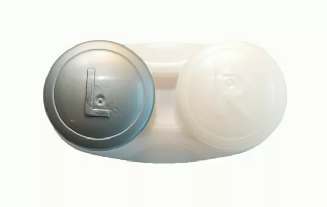 EBAY OFFER 3x Contact Lens Case Care, R & L Marked Free P&P UK Anti Bacterial