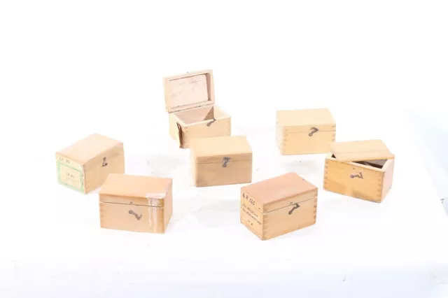 DDR Dias Storae Slide Frames Diakasten Wood Box Wooden Box Old