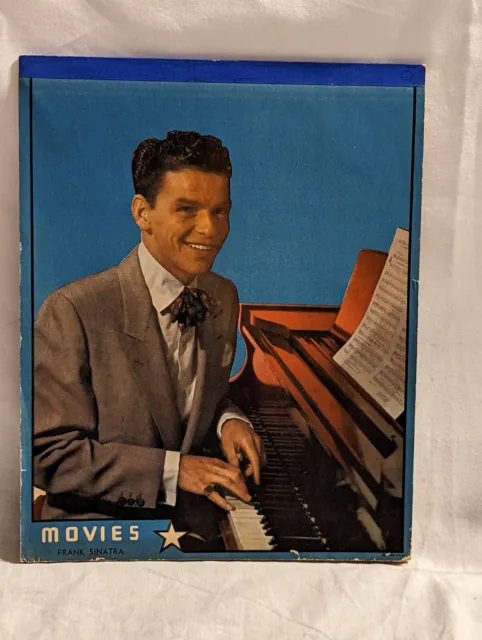 1940's (?) Frank Sinatra Writing Tablet, Unused, Vintage & Very Rare- PRE-OWNED