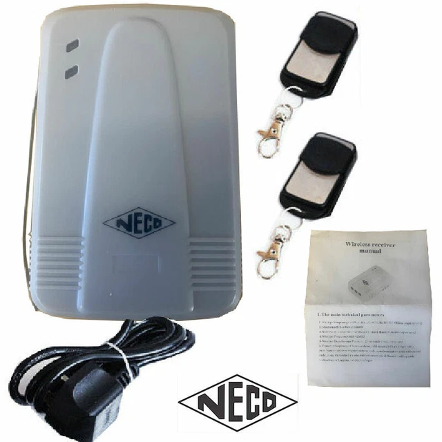 ROLLER SHUTTER 230V Electric Motor REMOTE CONTROL UNIT & 2 Handsets ...