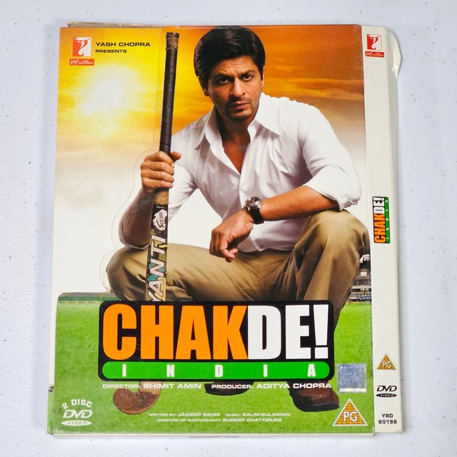 CHAK DE! INDIA 2007 2 DVD SPECIAL EDITION Shahrukh Khan, Hindi Movie ...