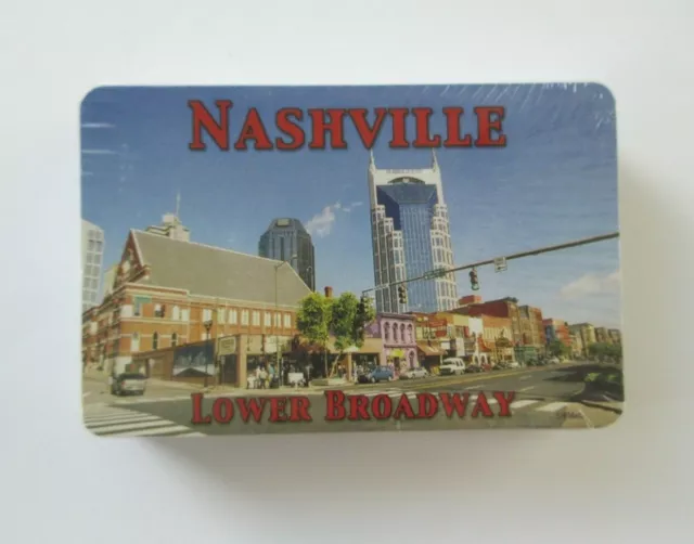 New Nashville Tennessee TN State Playing Cards Lower Broadway Souvenir One Deck