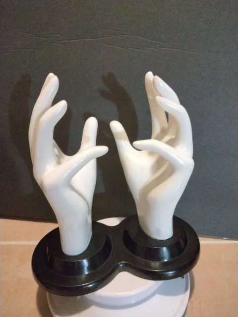 Vintage 1990 E & B Giftware Double Mannequin HANDS