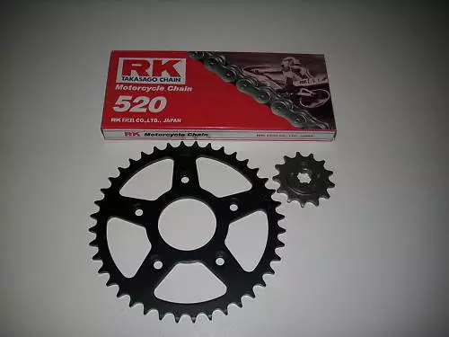 RK Kettenkit Kettensatz Kette Ritzel 13 Kettenrad 43 Cagiva Mito 125 1989-2014