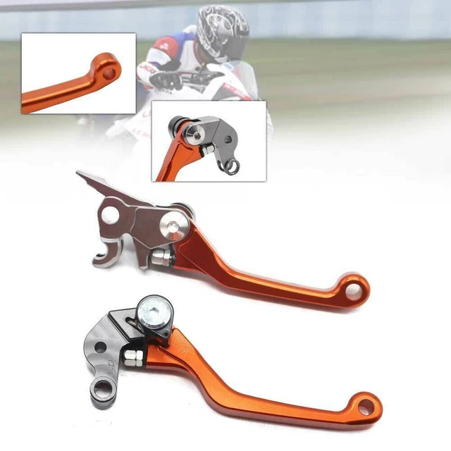 NEW 1Pair Motorcycle CNC Aluminum Brake Clutch Lever Fit For KTM 525SX 2005-2006