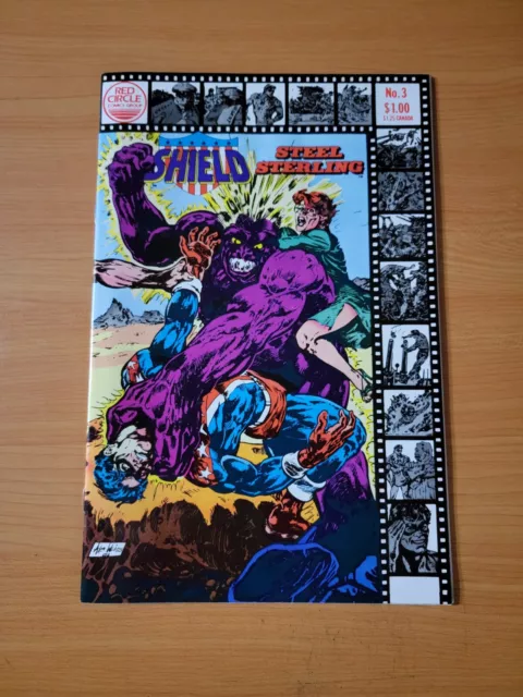 The Shield: Steel Sterling #3 ~ NEAR MINT NM ~ 1983 Archie Comics
